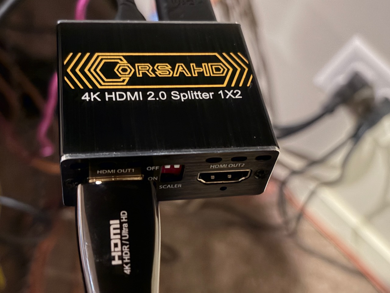CORSAHD 2x1 HDMI Splitter